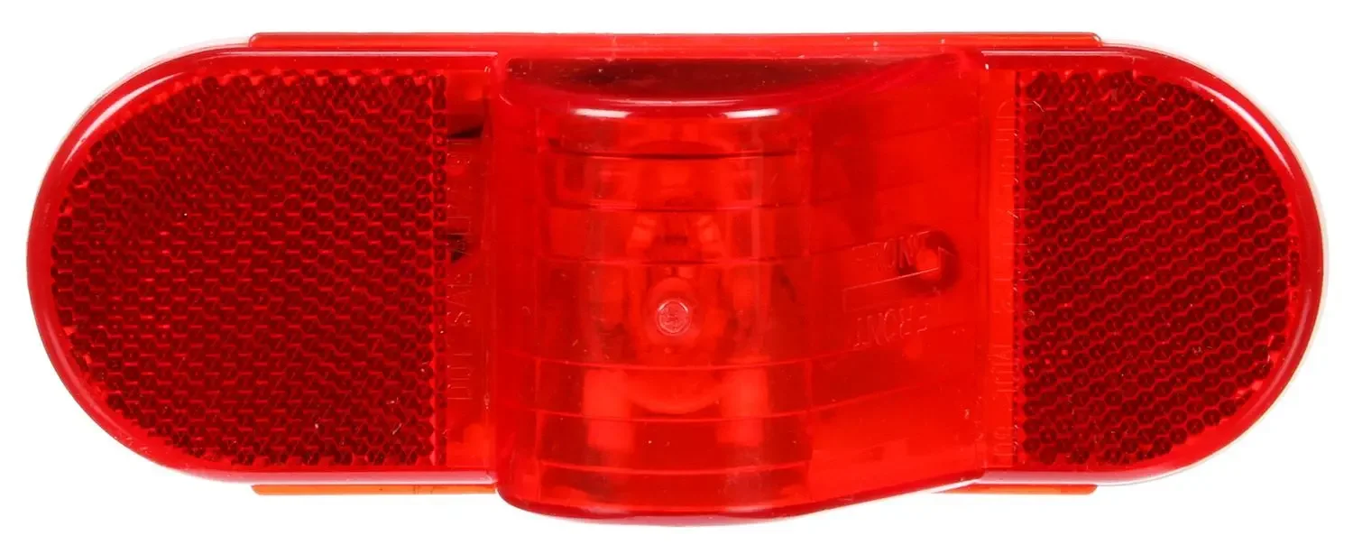 Truck-Lite 60 Series Red Reflector M/C Oval Horizontal Mount