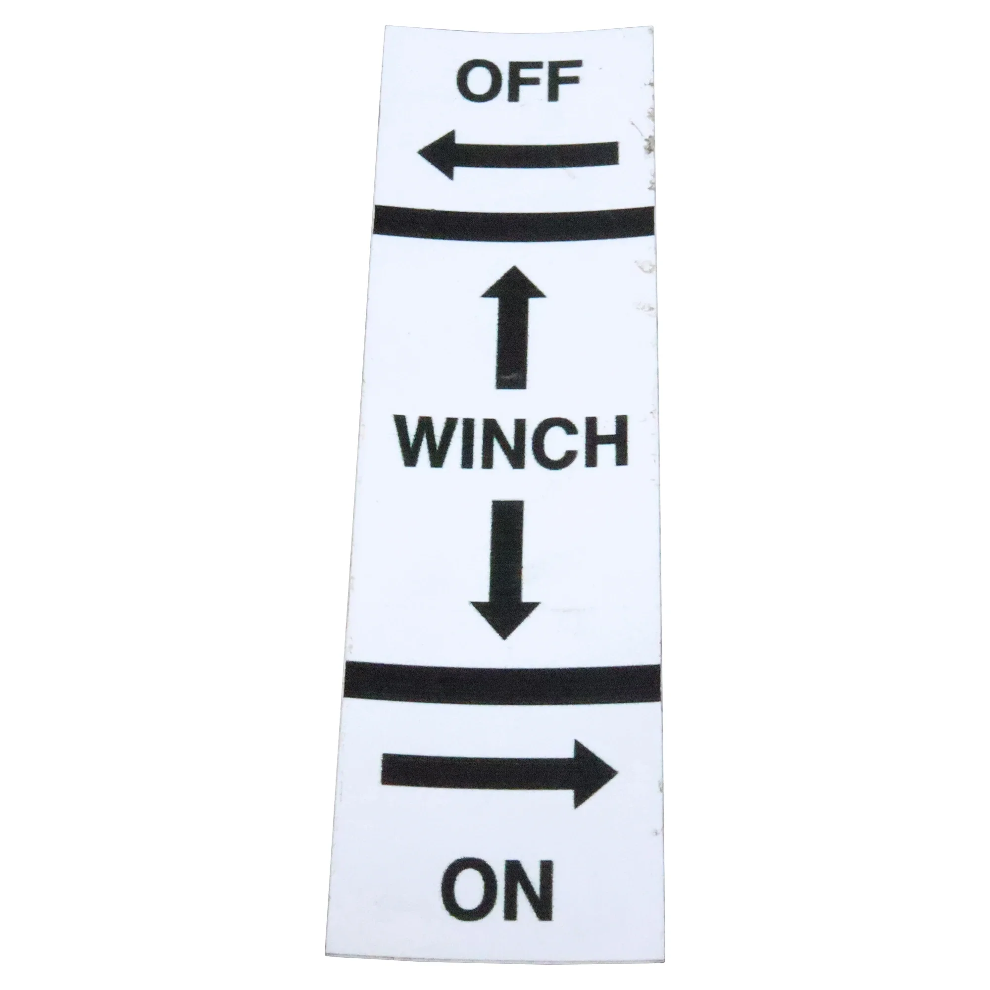Galbreath™ Decal, "Winch On-Off"