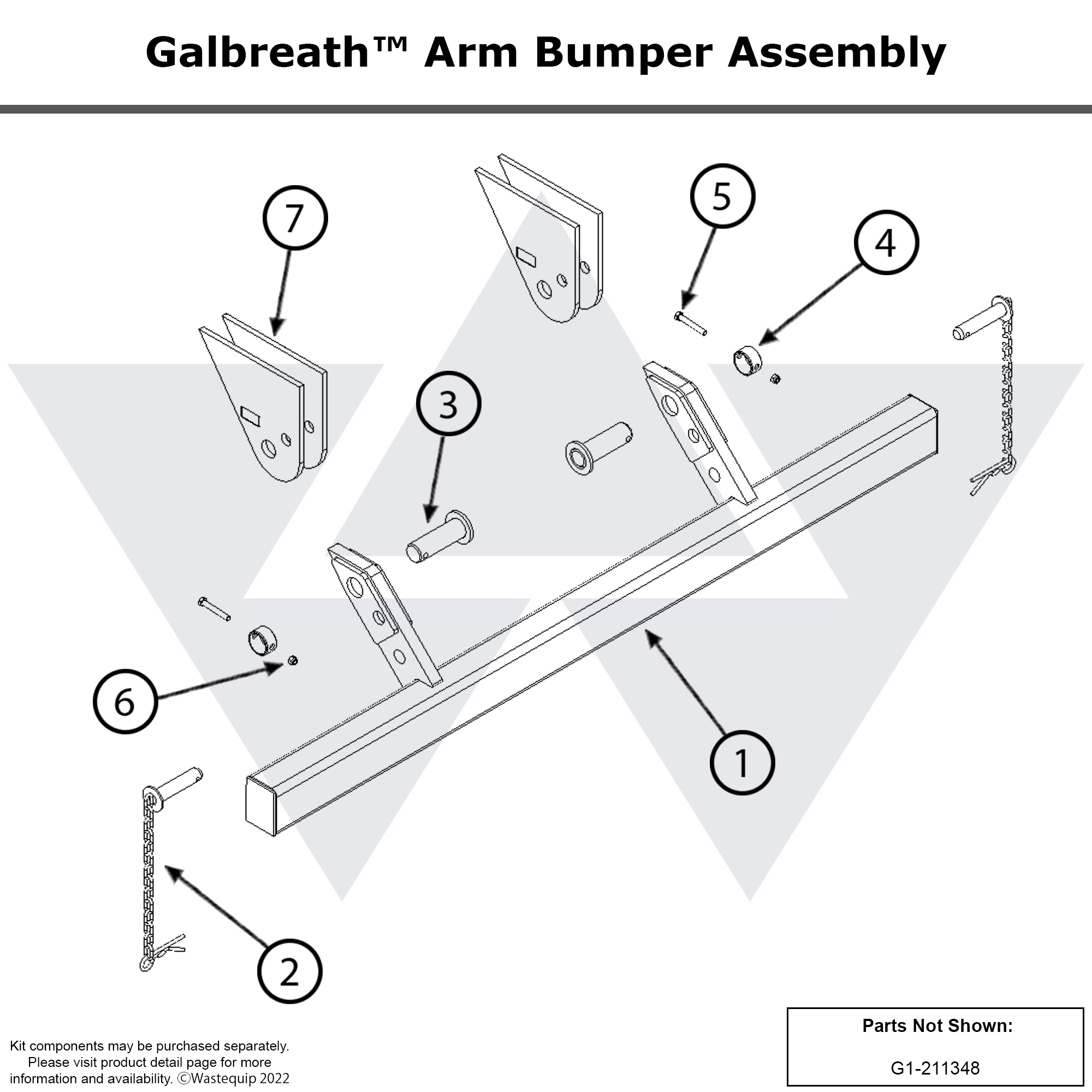 Galbreath™ Fold-Up Bumper