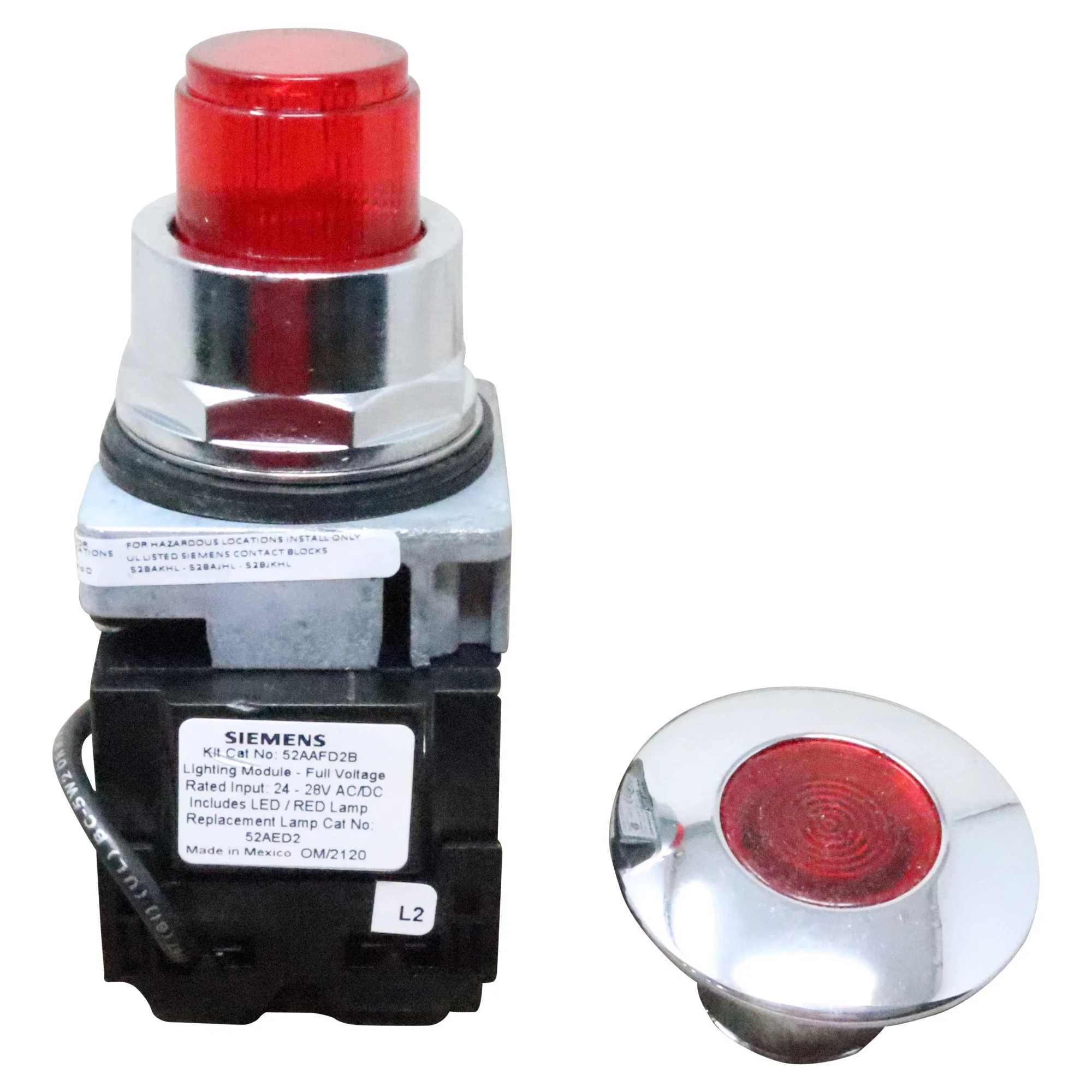 Galbreath™ Electric Stop Button Momentary Red