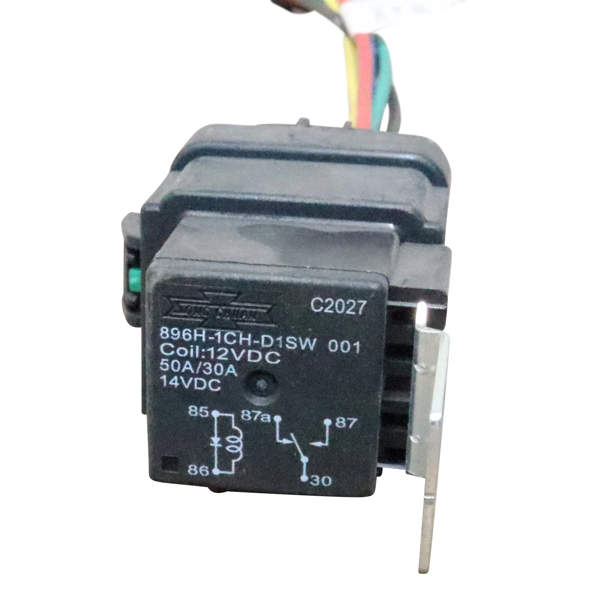 Wastebuilt® Replacement for McNeilus 12V Relay 50/30AMP with DT04-6P
