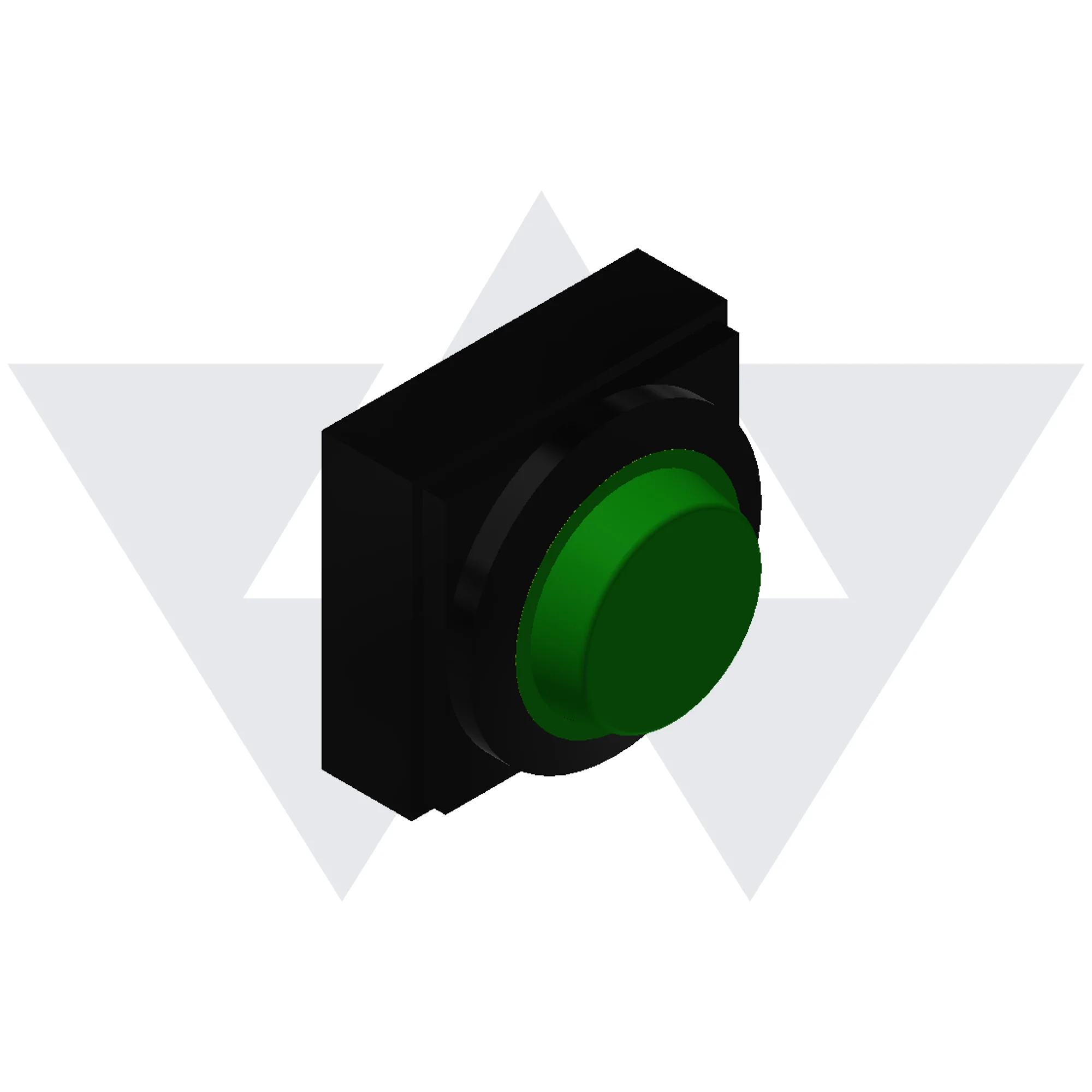 Galbreath™ Electric Push Button Green