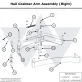 Wastebuilt® Replacement for Heil Grabber Arm Assembly Right slider navigation image