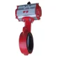 Wastebuilt® Replacement for Cusco Bray Butterfly Valve with 4" Air Actuator Clockwise Action slider navigation image